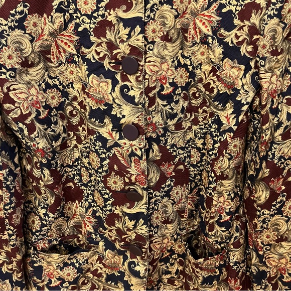 Braemar Women's Floral Jacket - blazer Multicolour size 8 - Picture 3 of 9